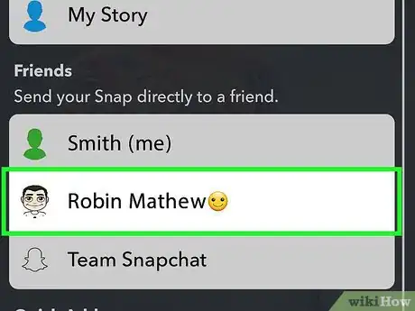 Image intitulée Become Best Friends on Snapchat Step 12