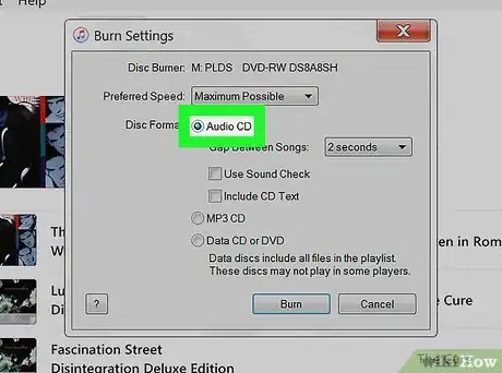 Image intitulée Burn a CD with iTunes Step 13