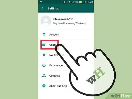 Image intitulée Clear Data on WhatsApp Step 9