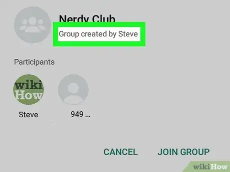 Image intitulée Join a Group on WhatsApp on Android Step 4