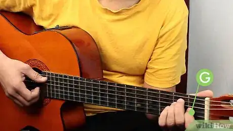 Image intitulée Play an E Major Chord on a Guitar Step 4