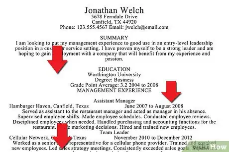 Image intitulée Write a Functional Resume Step 4