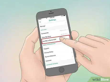 Image intitulée Stay Safe on Snapchat Step 15