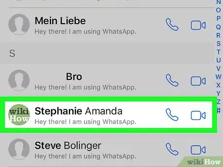 Image intitulée Make a Call on WhatsApp Step 4