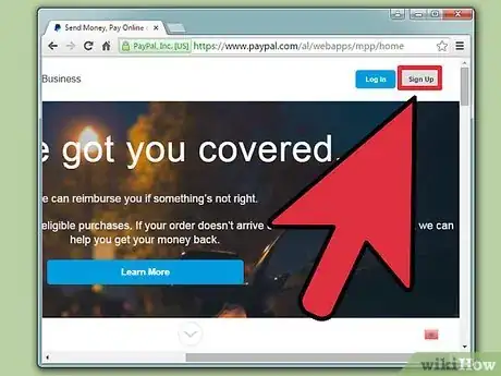 Image intitulée Set Up a PayPal Account Step 2