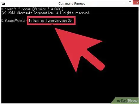 Image intitulée Send Email Using Telnet Step 2