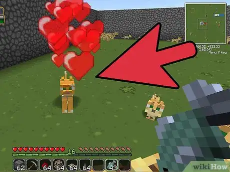 Image intitulée Tame an Ocelot in Minecraft Step 12