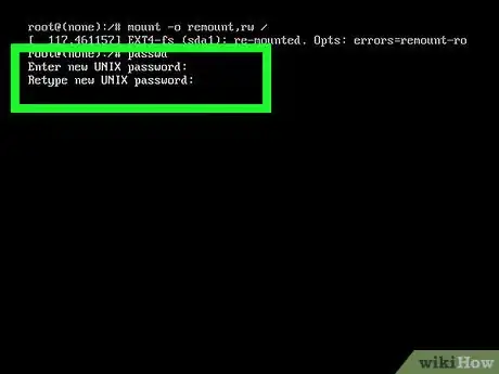 Image intitulée Change the Root Password in Linux Step 17