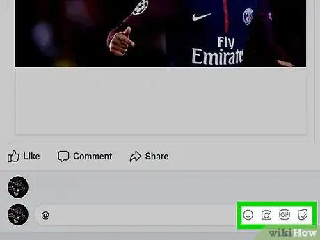 Image intitulée Comment on Facebook Step 10