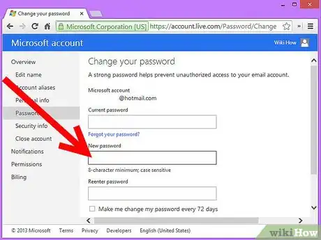 Image intitulée Change MSN Password Step 5