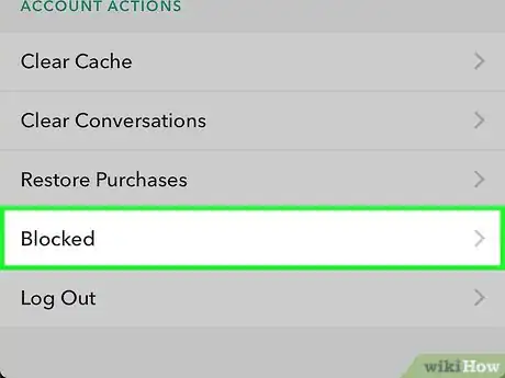 Image intitulée Unblock Someone on Snapchat Step 4
