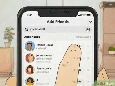 Image intitulée Find Someone on Snapchat Without Them Knowing Step 22