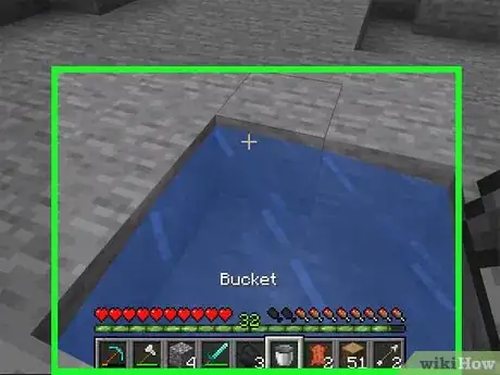 Image intitulée Create an Infinite Water Supply in Minecraft Step 7