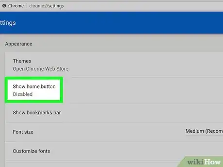Image intitulée Change Your Homepage on Chrome Step 4