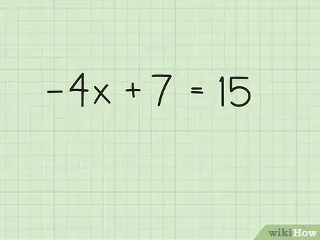 Image intitulée Solve Two Step Algebraic Equations Step 1