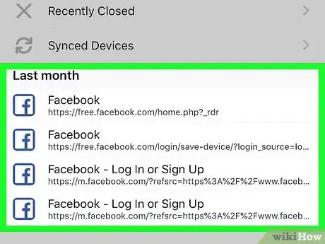 Image intitulée View Browsing History Step 19