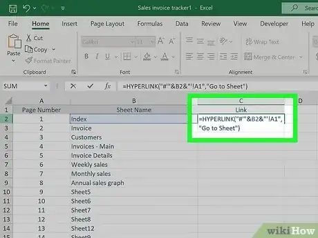 Image intitulée Create an Index in Excel Step 12