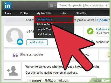 Image intitulée Export Connections from Linkedin Step 2