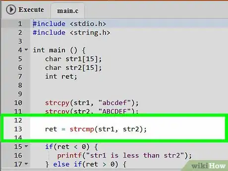 Image intitulée Compare Two Strings in C Programming Step 5