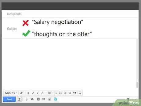 Image intitulée Ask About Salary in Email Step 9