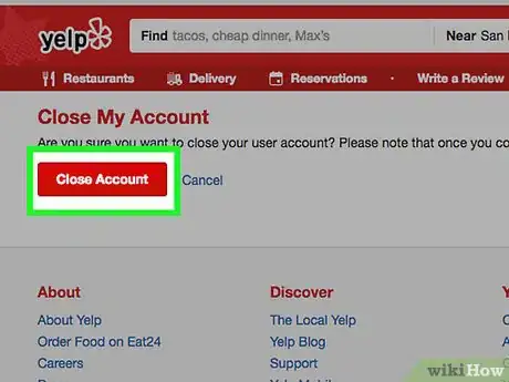 Image intitulée Close a Yelp Account Step 9