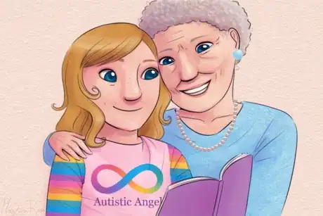 Image intitulée Autistic Girl and Grandma Read.png