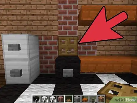 Image intitulée Make a Kitchen in Minecraft Step 10