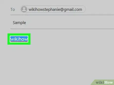 Image intitulée Put a Link in an Email Step 12