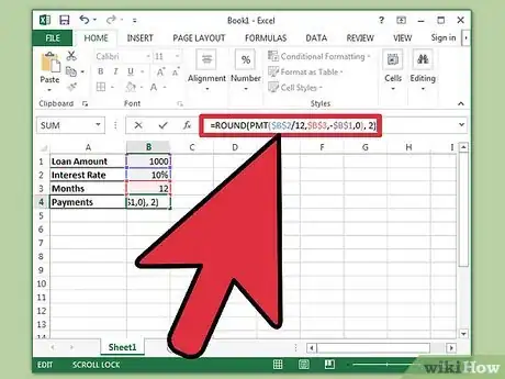 Image intitulée Prepare Amortization Schedule in Excel Step 5