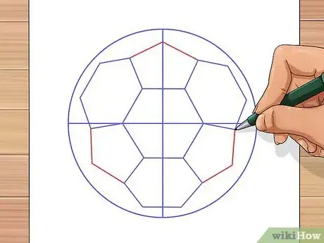 Image intitulée Draw a Soccer Ball Step 5