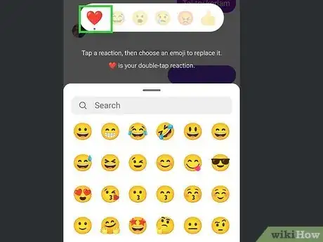 Image intitulée React to Messages on Instagram Step 9
