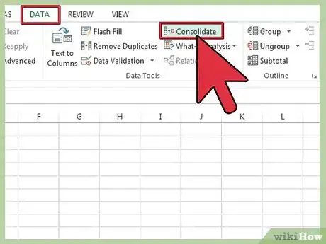 Image intitulée Consolidate in Excel Step 6