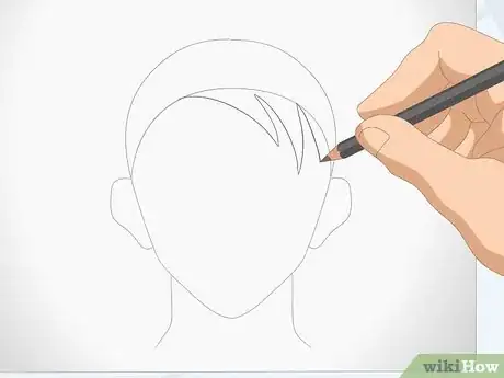 Image intitulée Draw Anime Hair Step 3