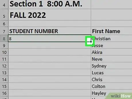 Image intitulée Add Autonumber in Excel Step 5