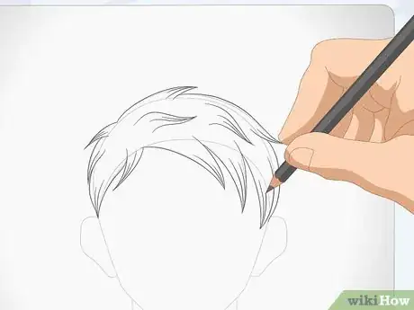 Image intitulée Draw Anime Hair Step 5