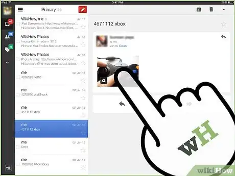 Image intitulée Save Pictures from Emails on an iPhone Step 2