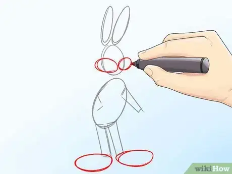 Image intitulée Draw Bugs Bunny Step 15