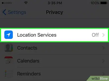 Image intitulée Turn On Location Services on an iPhone or iPad Step 3