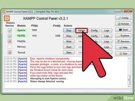 Image intitulée Install XAMPP for Windows Step 9