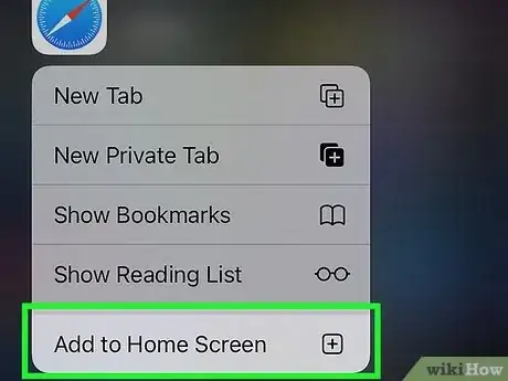 Image intitulée Add Safari to Home Screen Step 4