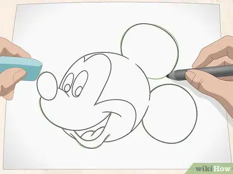 Image intitulée Draw Mickey Mouse Step 21