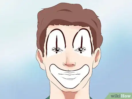 Image intitulée Face Paint a Clown Step 3