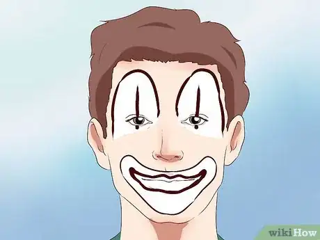 Image intitulée Face Paint a Clown Step 4
