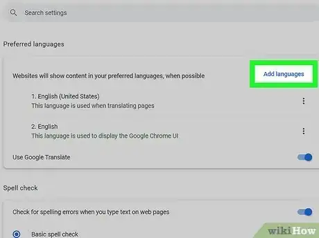 Image intitulée Change the Default Language in Google Chrome Step 11