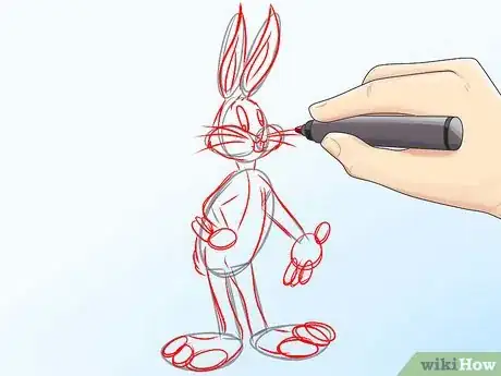 Image intitulée Draw Bugs Bunny Step 17