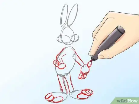 Image intitulée Draw Bugs Bunny Step 16