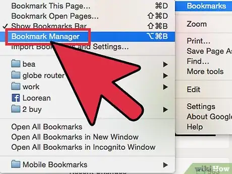 Image intitulée Organize Chrome Bookmarks Step 4