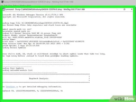 Image intitulée Read Dump Files Step 31