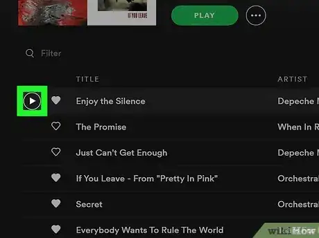 Image intitulée Show Lyrics on Spotify on PC or Mac Step 7