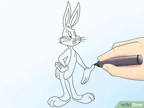 Image intitulée Draw Bugs Bunny Step 19